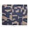 Hello Honey® Blue & Natural Modern Quilted Cotton Throw Blanket